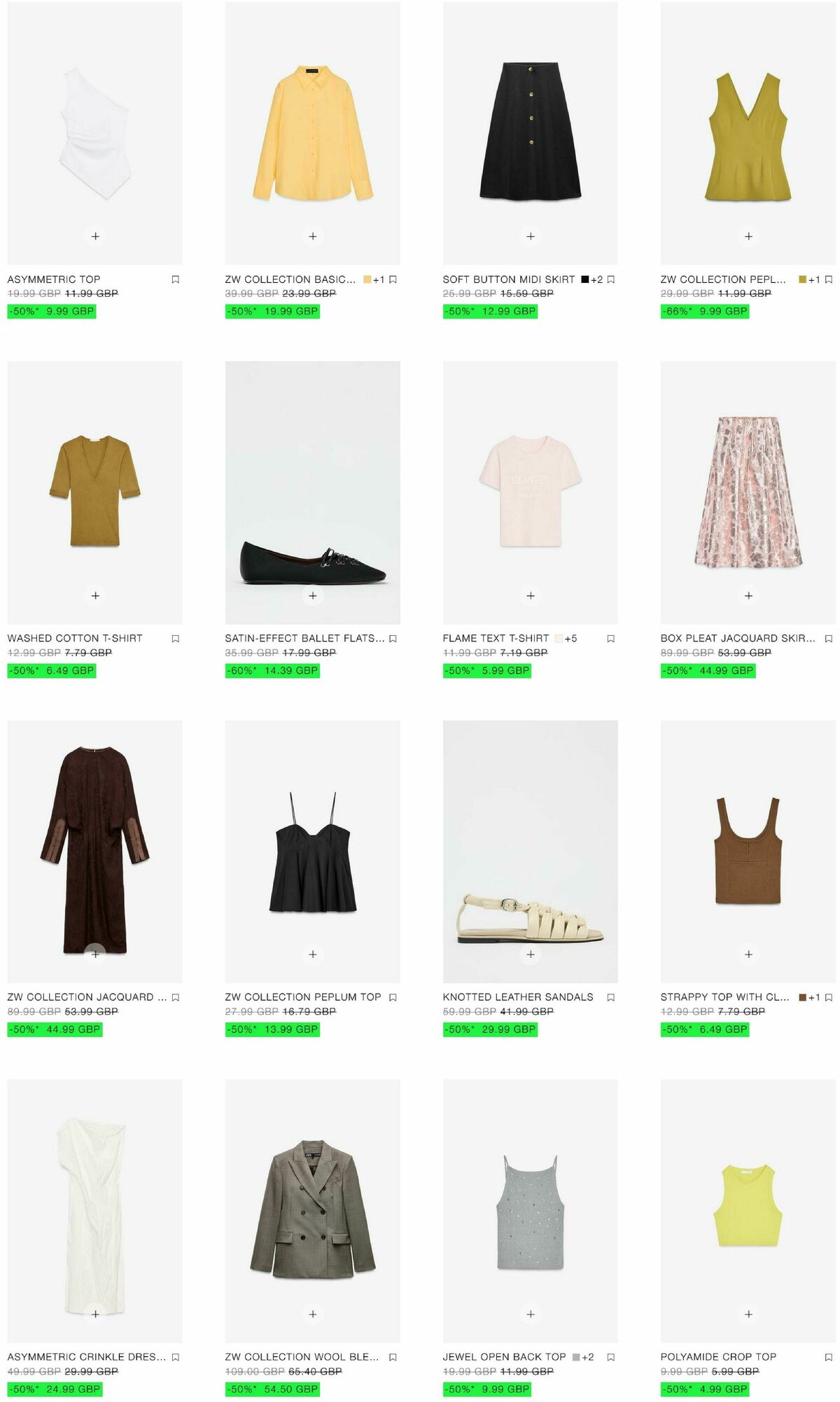 ZARA Offers from 4 July