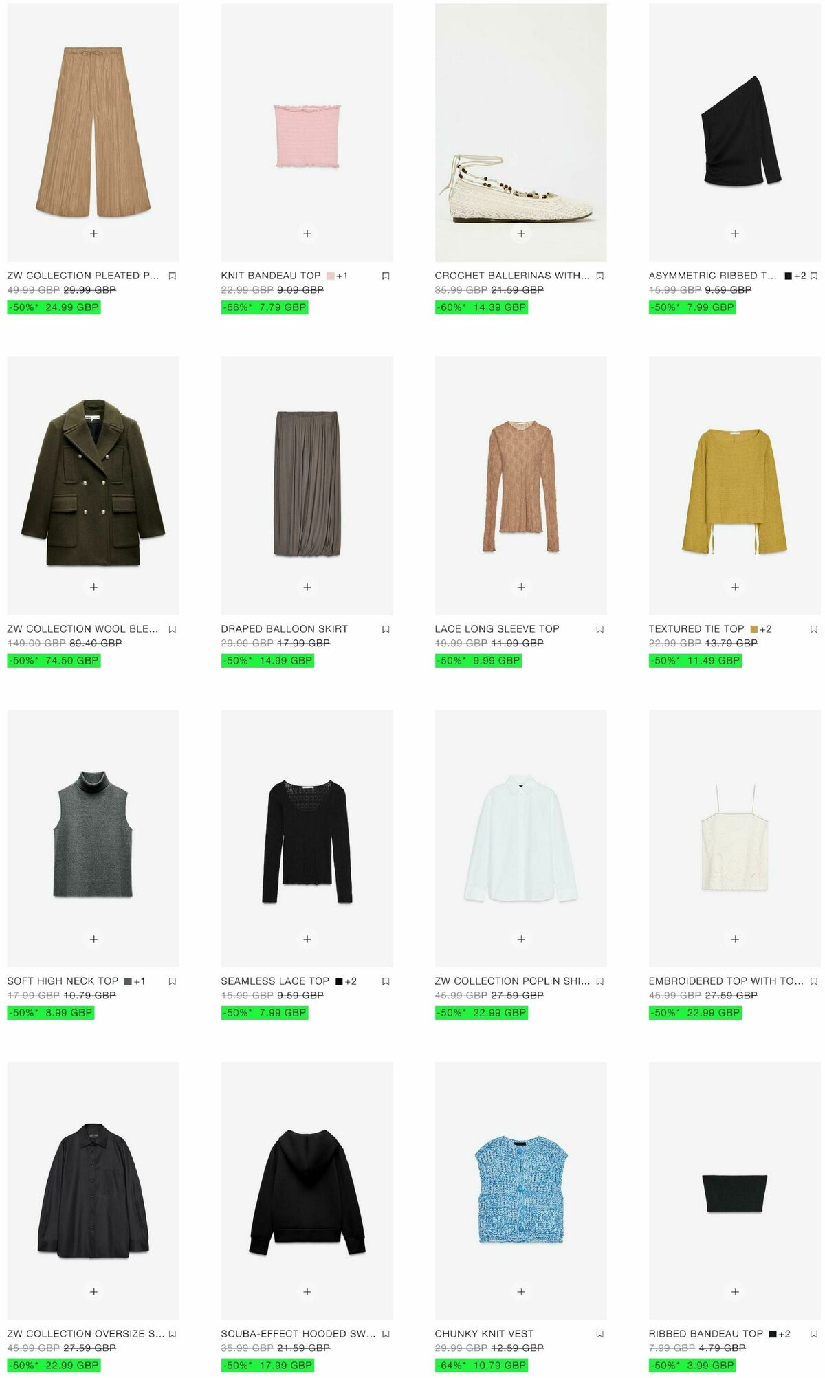 ZARA Offers from 4 July