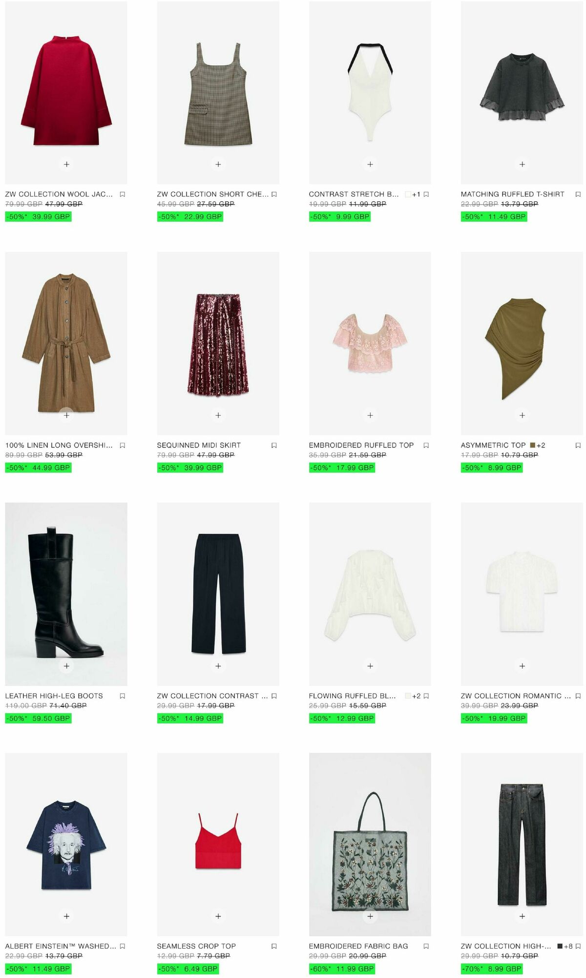 ZARA Offers from 4 July