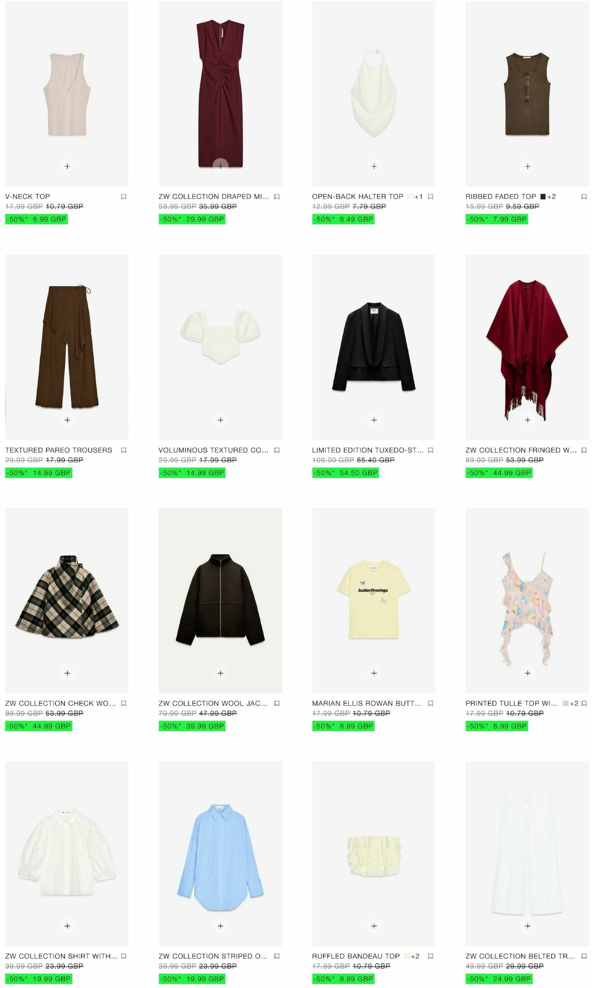 ZARA Offers from 4 July