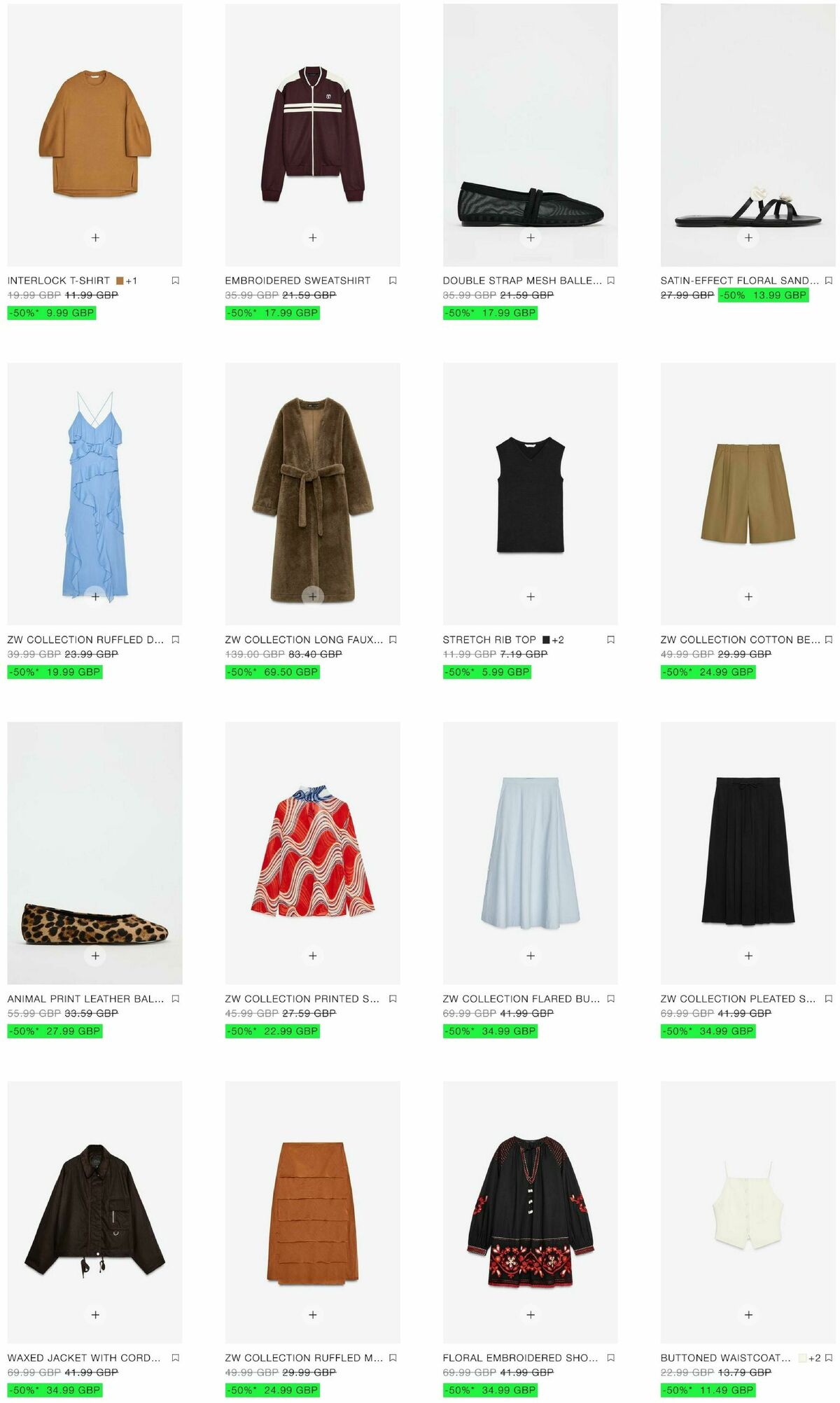 ZARA Offers from 4 July