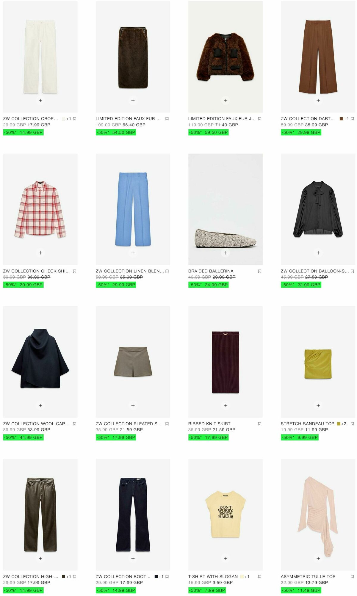 ZARA Offers from 4 July