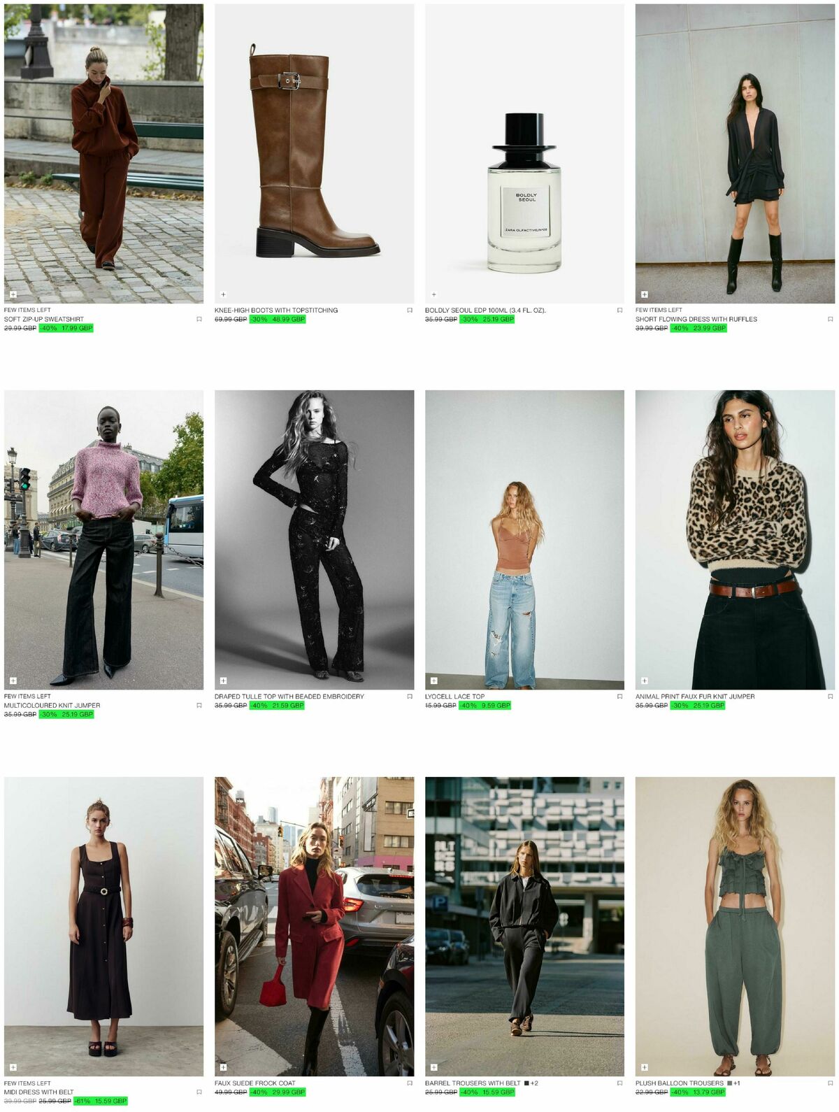 ZARA Offers from 31 December