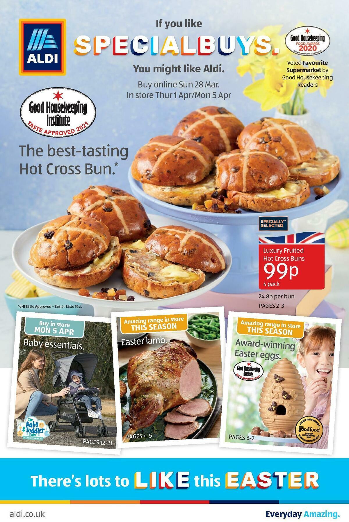ALDI UK Offers & Special Buys from 28 March