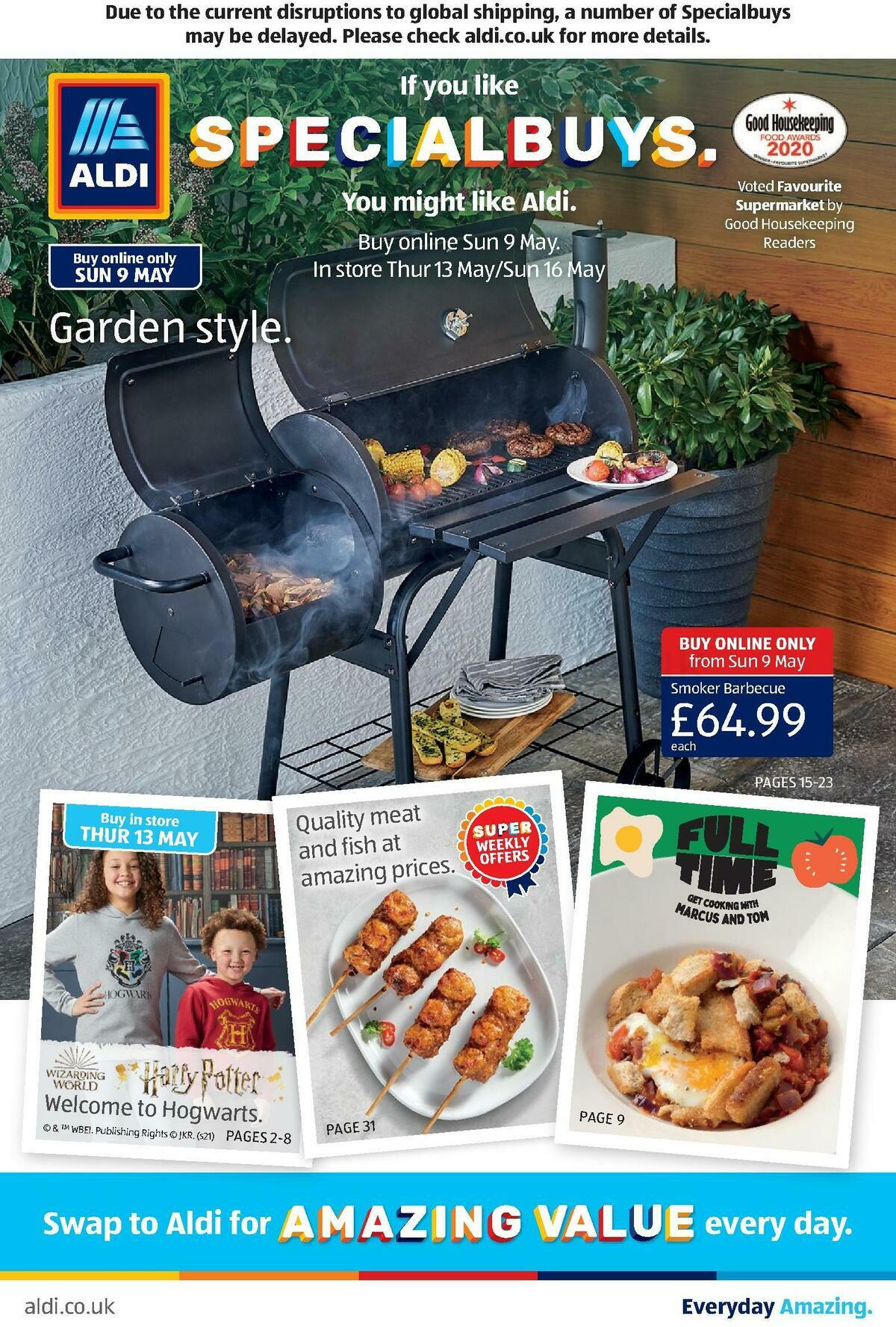 ALDI UK Offers & Special Buys from 9 May