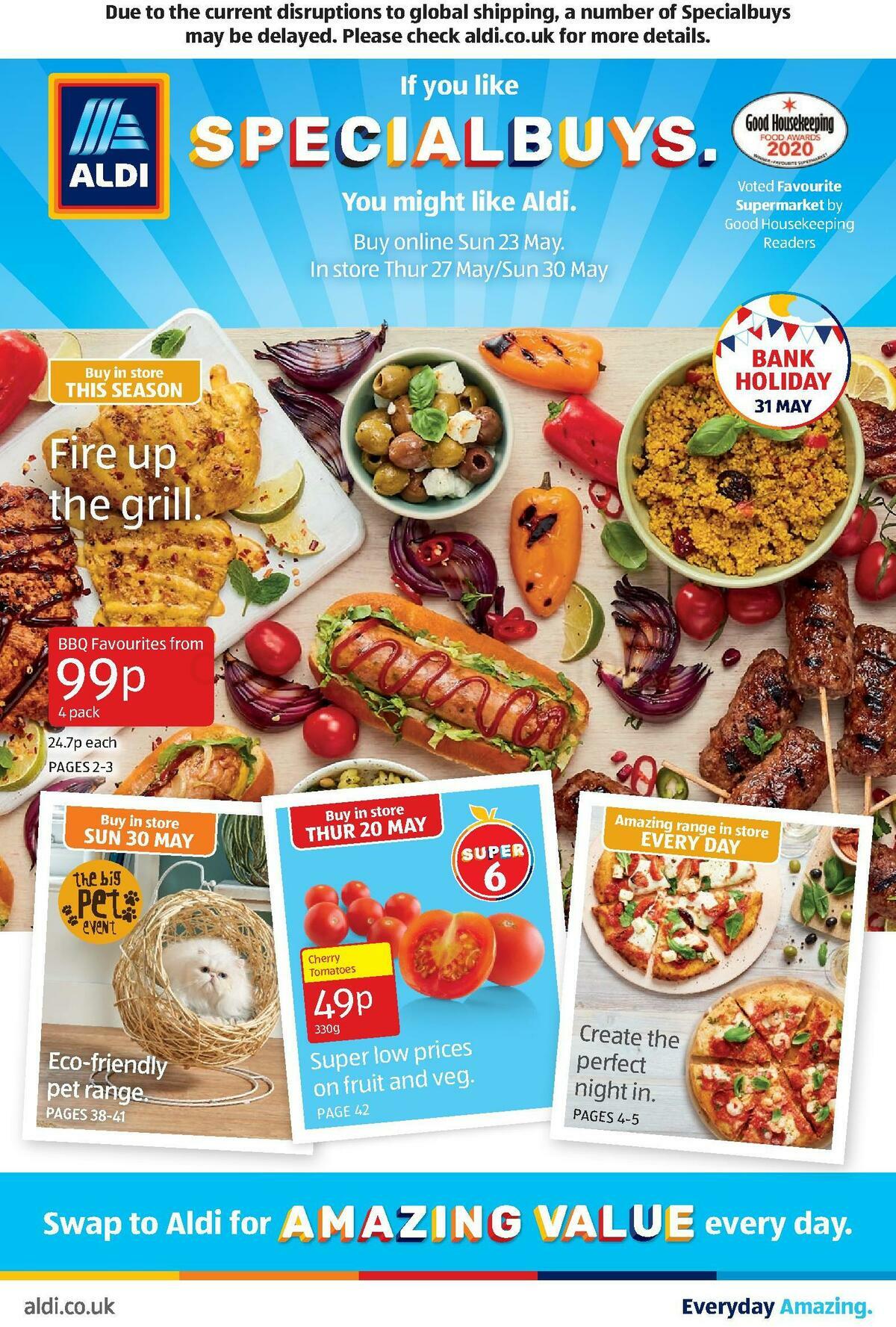 ALDI UK - Offers & Special Buys from 23 May