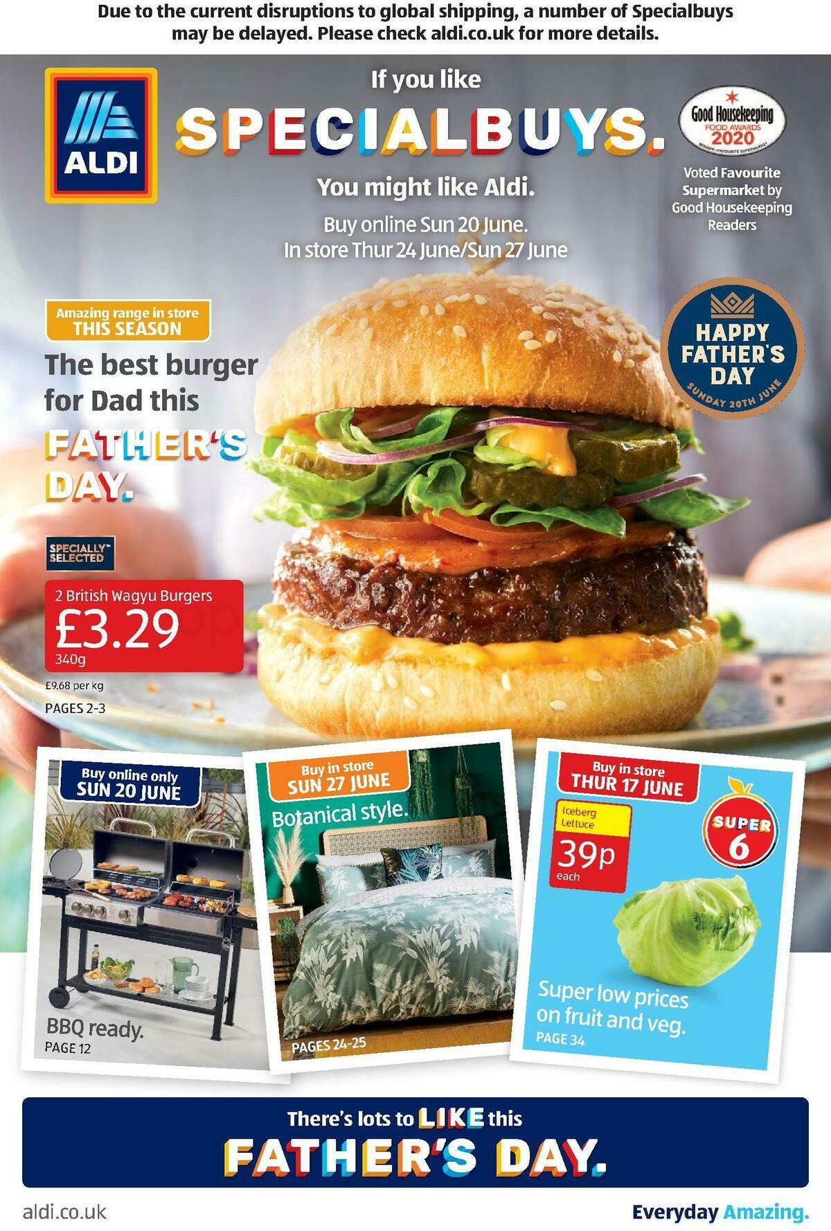 ALDI UK Offers & Special Buys from 20 June