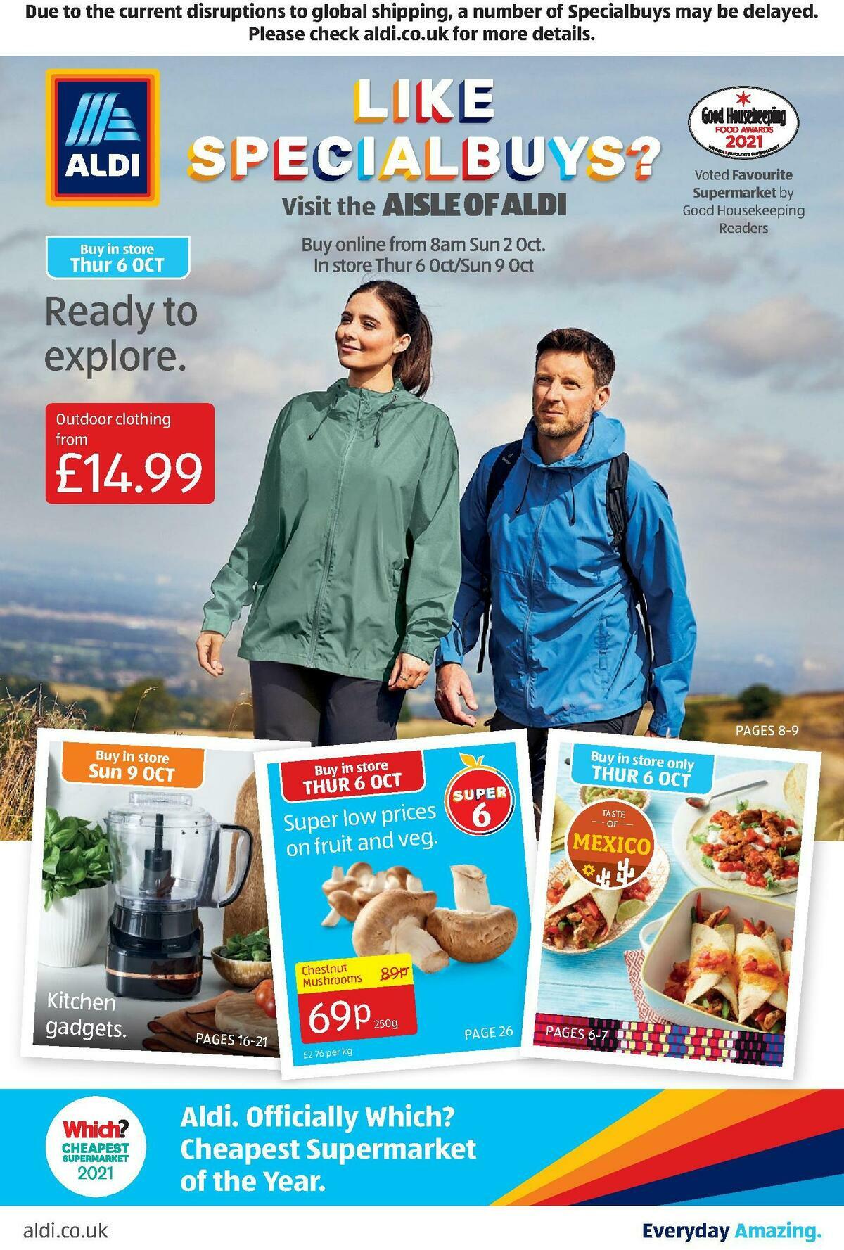 ALDI Scottish UK - Offers & Special Buys from 2 October