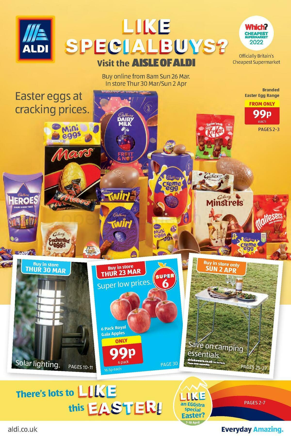ALDI UK Offers & Special Buys from 26 March
