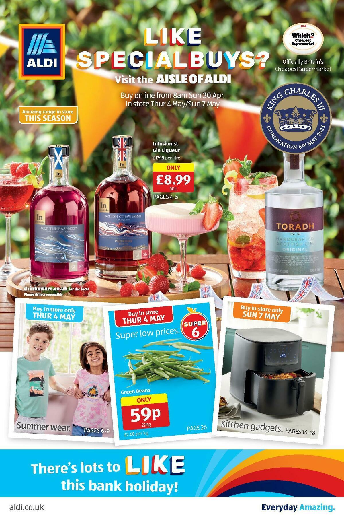 ALDI Scottish UK - Offers & Special Buys from 30 April