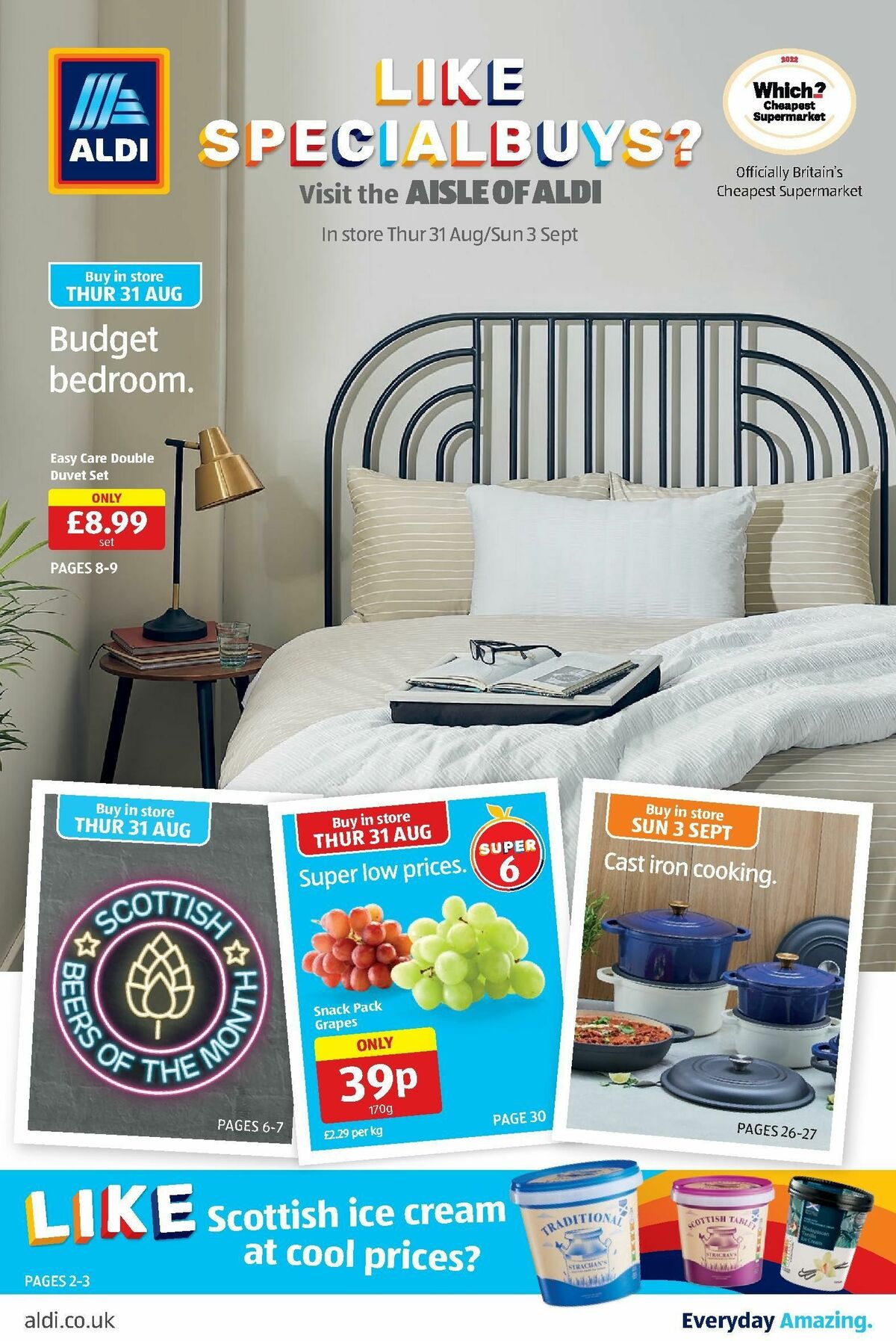 ALDI Scottish UK - Offers & Special Buys from 28 August