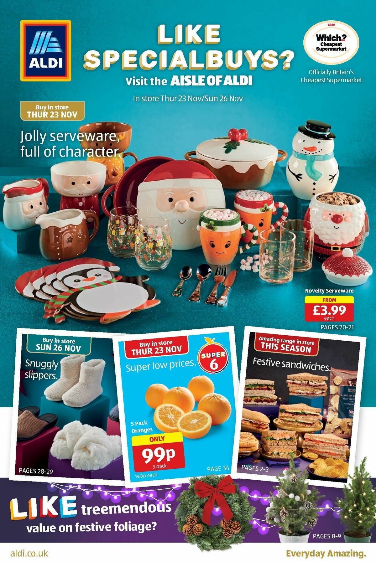 ALDI UK - Offers & Special Buys from 20 November