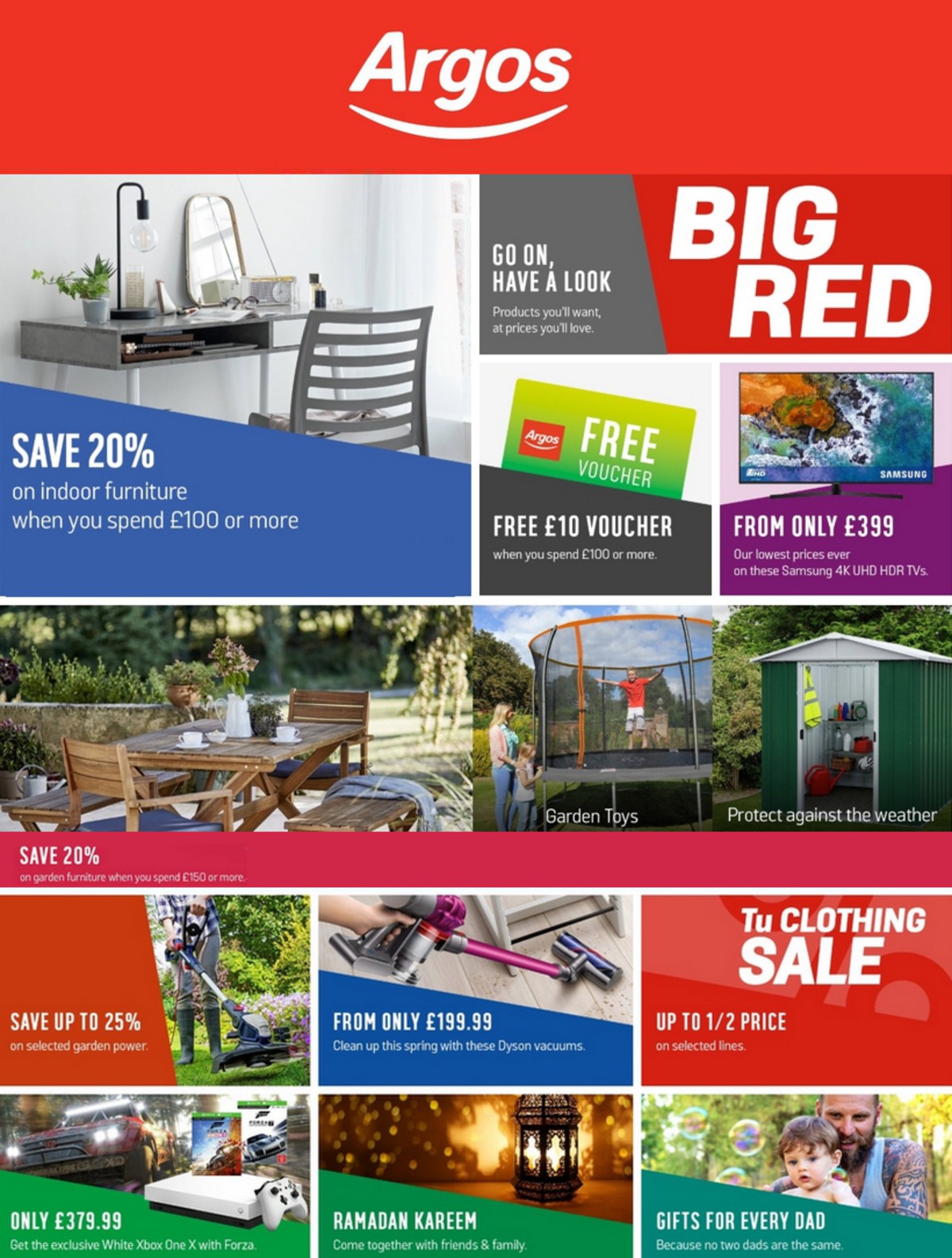 Argos New Offers & Special Buys from 7 May