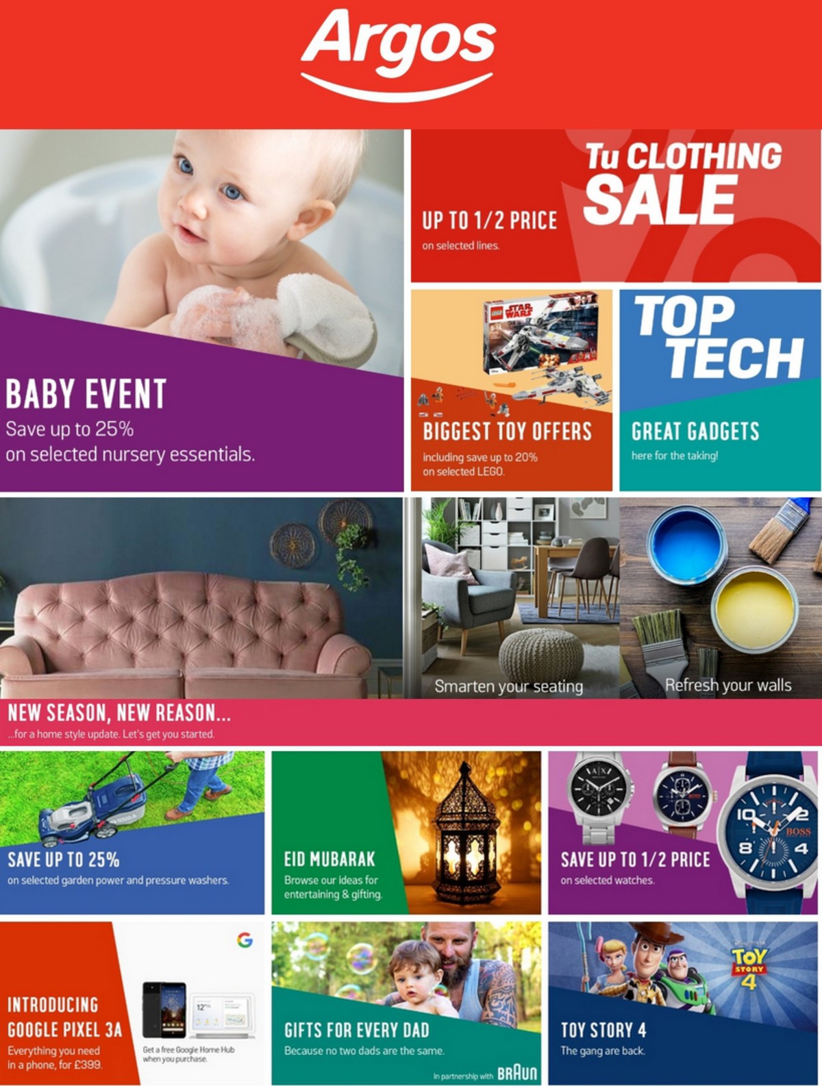 Argos New Offers & Special Buys from 21 May