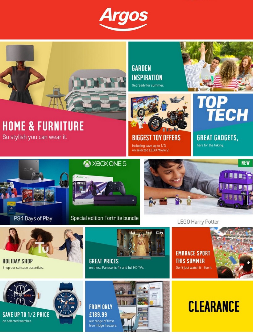 Argos New Offers & Special Buys from 18 June