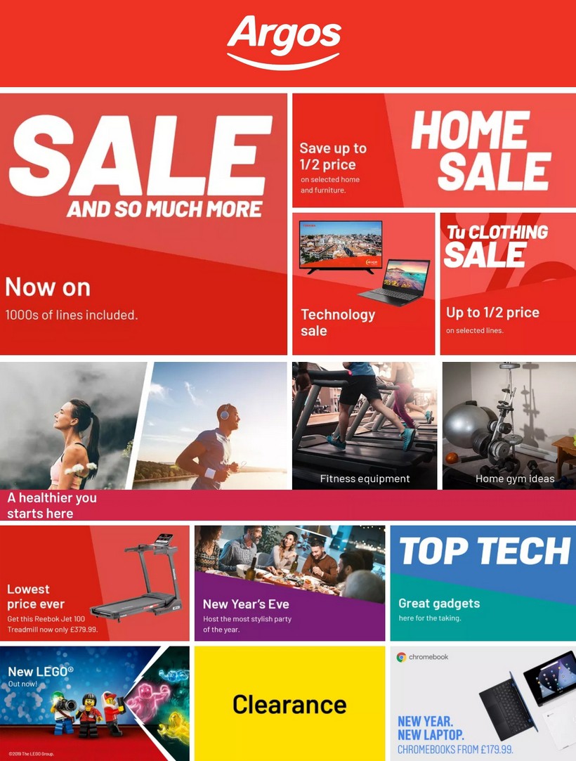 Argos New Offers & Special Buys from 31 December