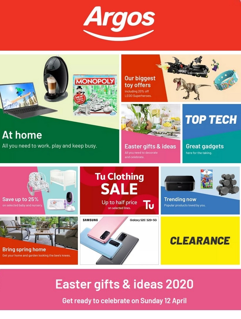 Argos New Offers & Special Buys from 24 March
