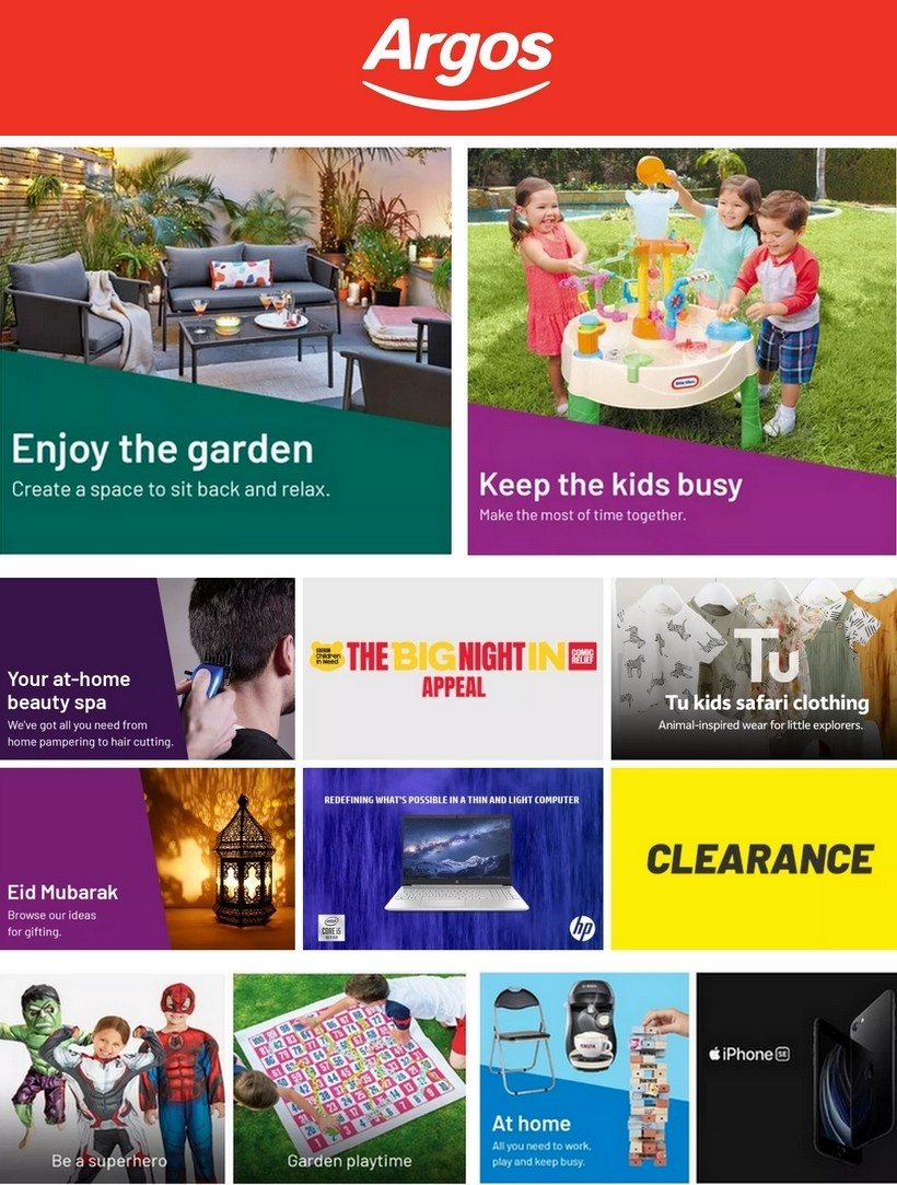 Argos New Offers & Special Buys from 28 April