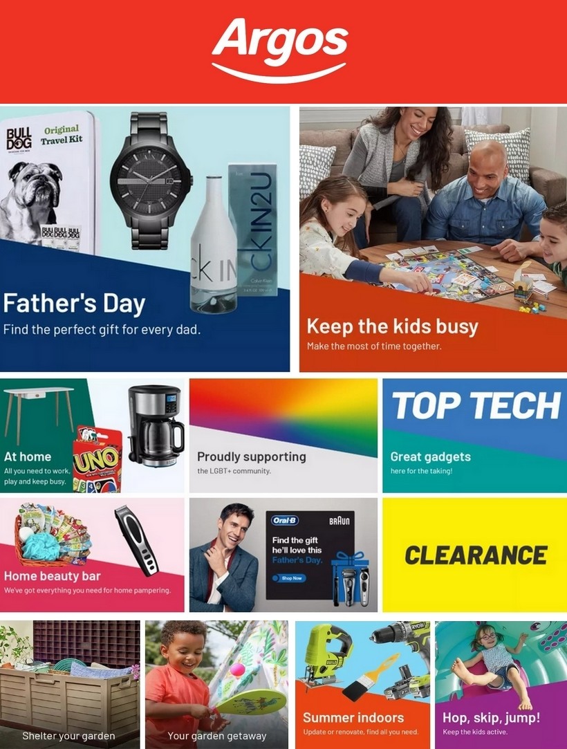 Argos New Offers & Special Buys from 9 June