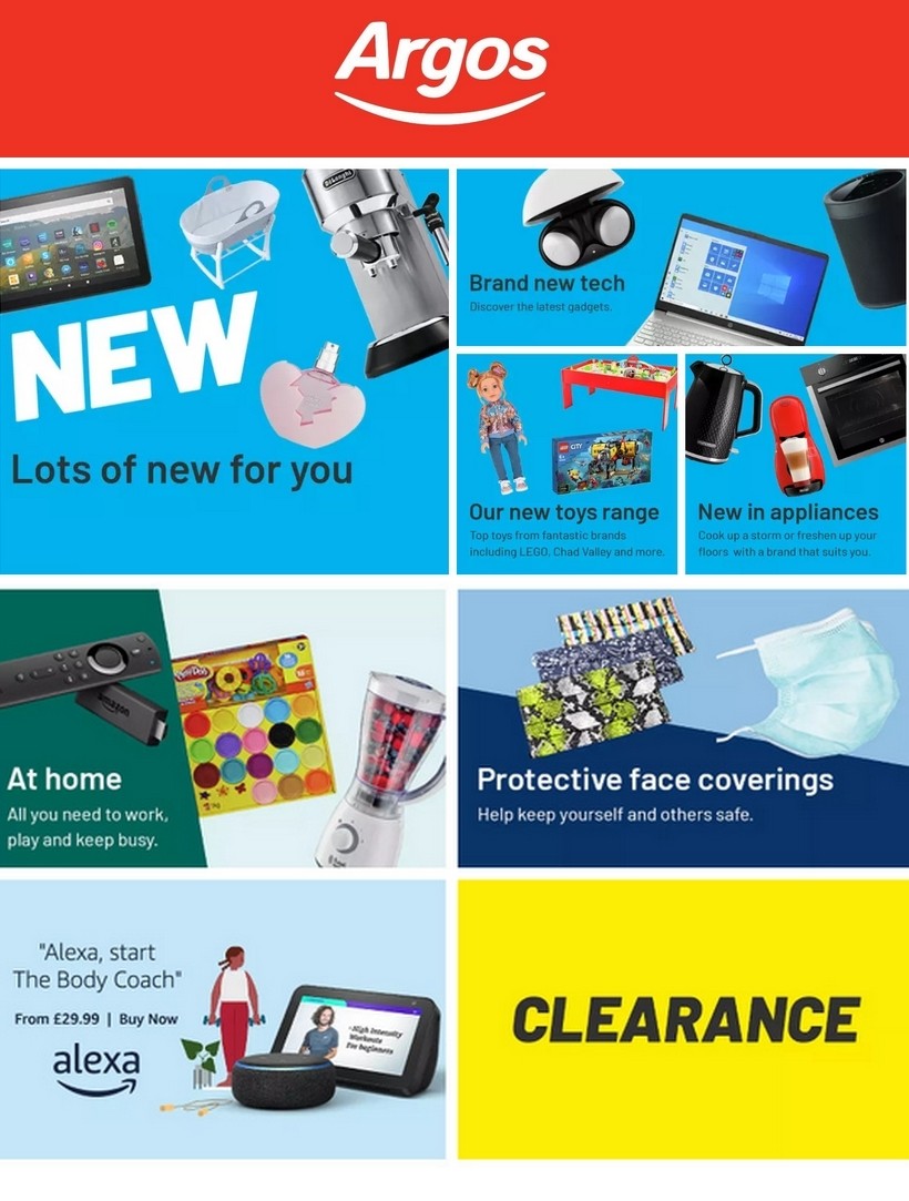 Argos New Offers & Special Buys from 28 July