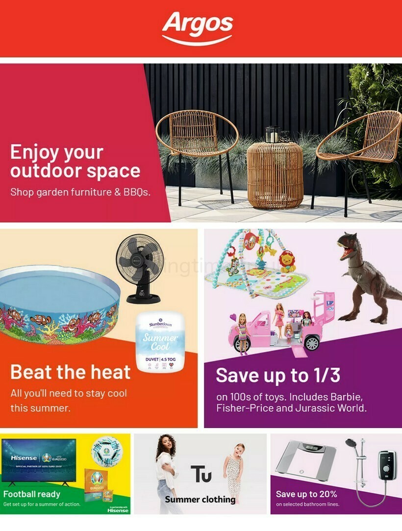 Argos New Offers & Special Buys from 8 June