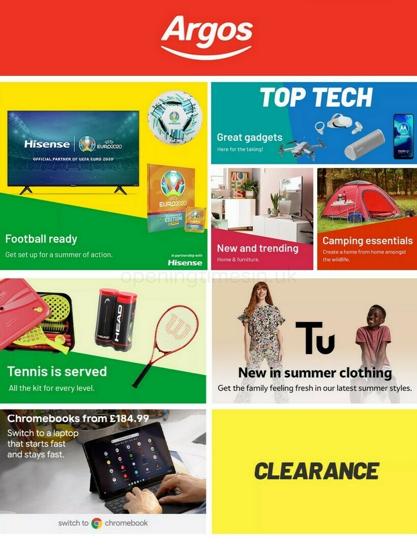 Argos New Offers & Special Buys from 21 June