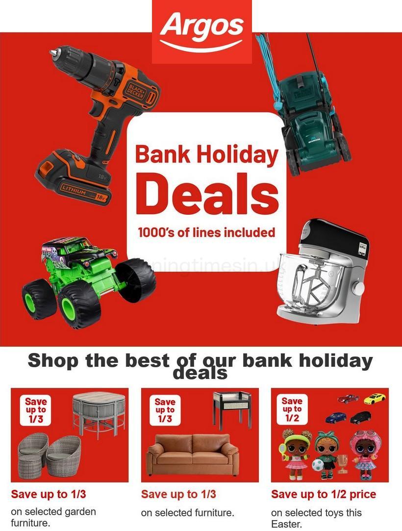 Argos New Offers & Special Buys from 29 March
