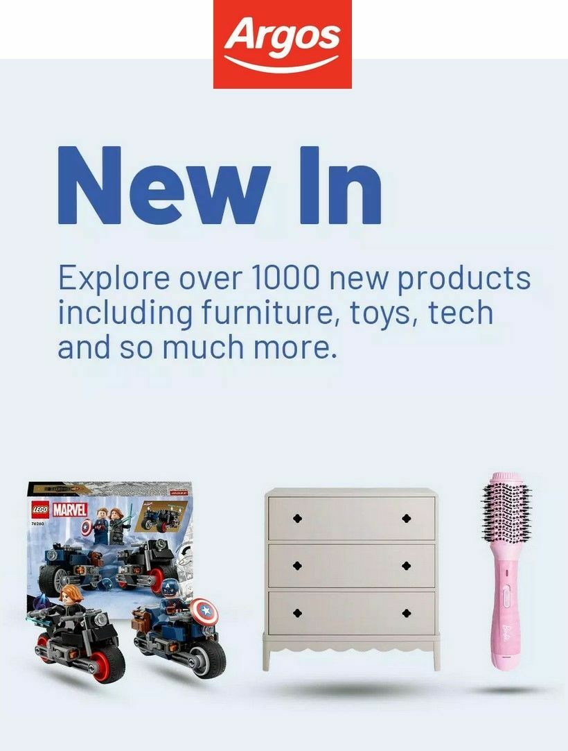 Argos New Offers & Special Buys from 7 August