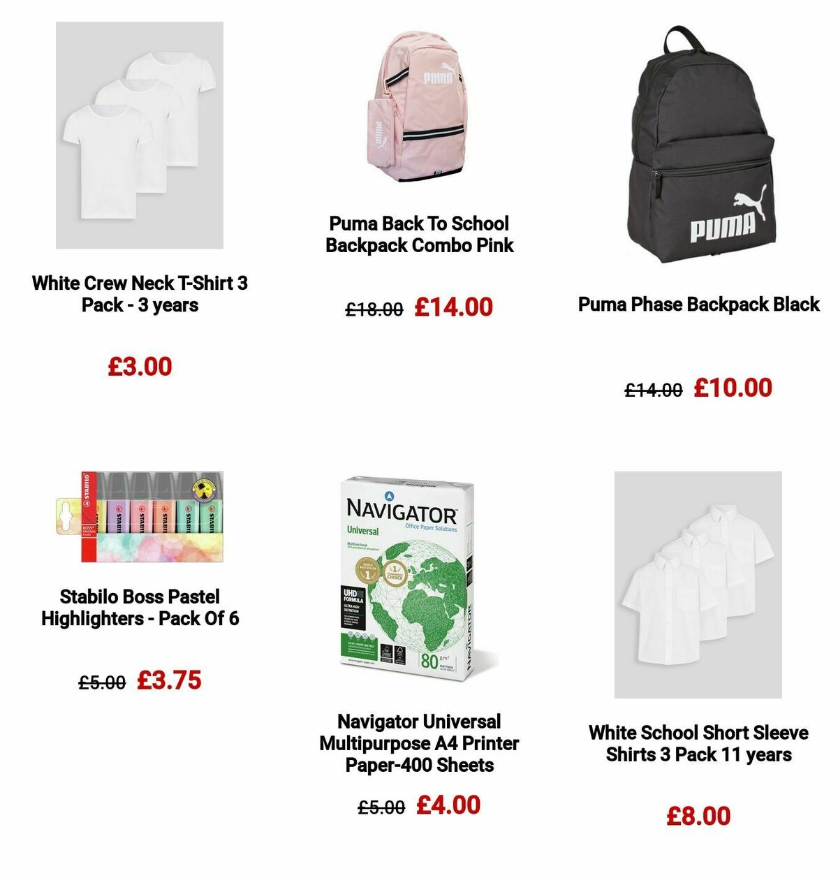 Argos Back to School New Offers & Special Buys from 21 August Page 3