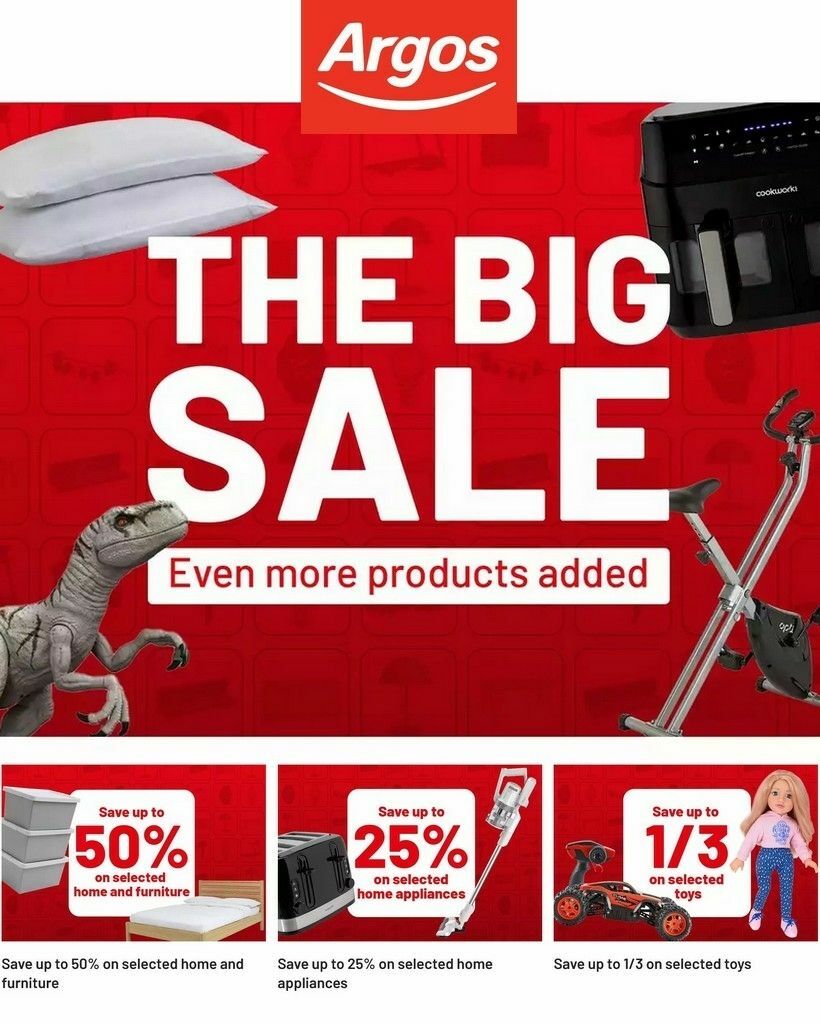 Argos New Offers & Special Buys from 16 January