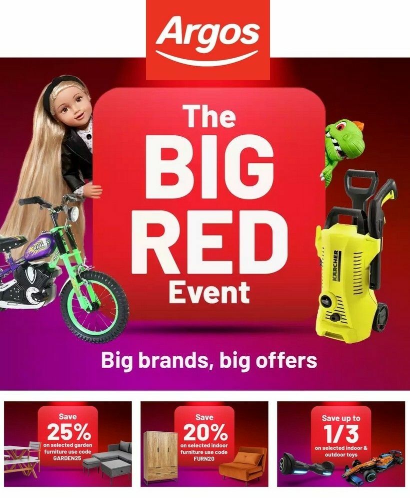 Argos New Offers & Special Buys from 22 May