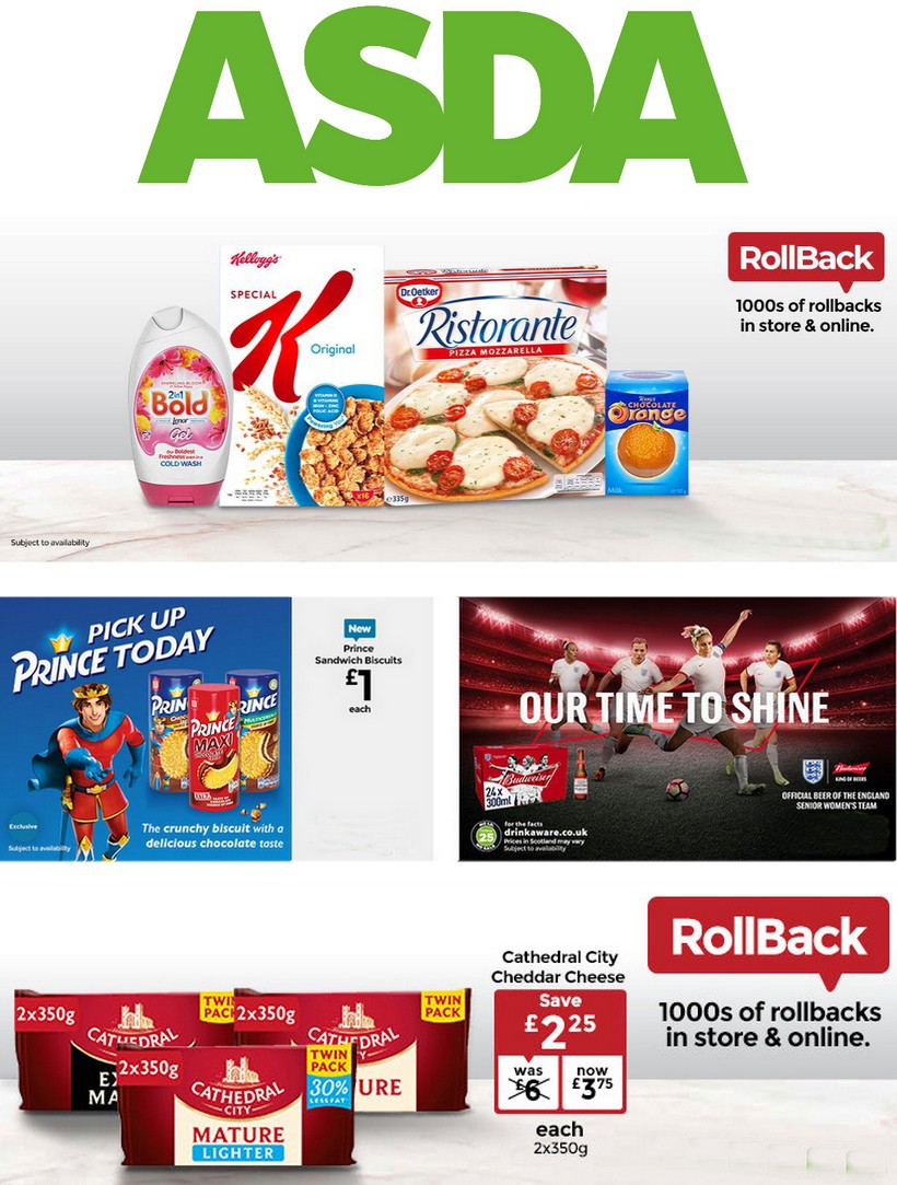 ASDA UK Offers & Special Buys from 28 June