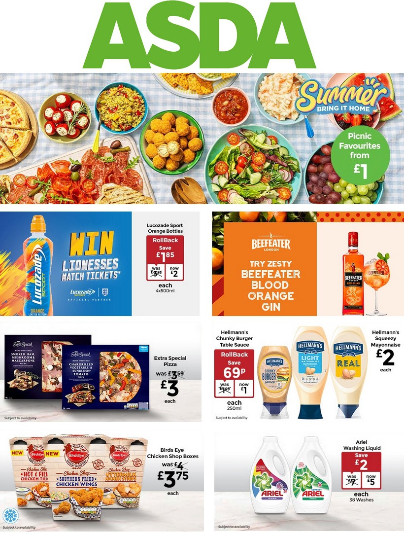 ASDA UK Offers & Special Buys from 5 July