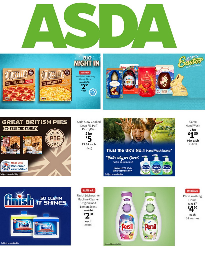 ASDA UK Offers & Special Buys from 6 March