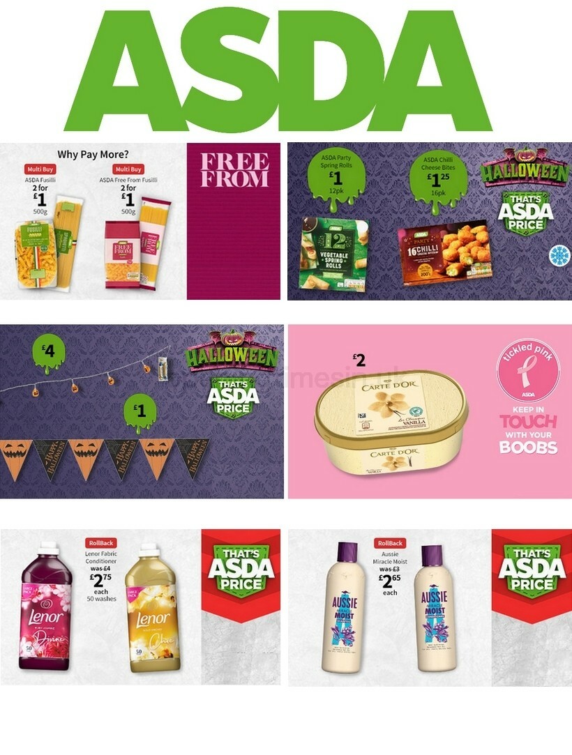 ASDA UK Offers & Special Buys from 23 October