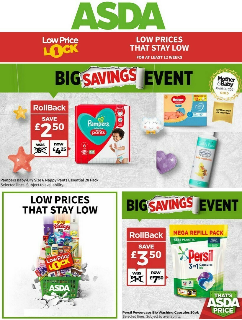 ASDA UK Offers & Special Buys from 16 April