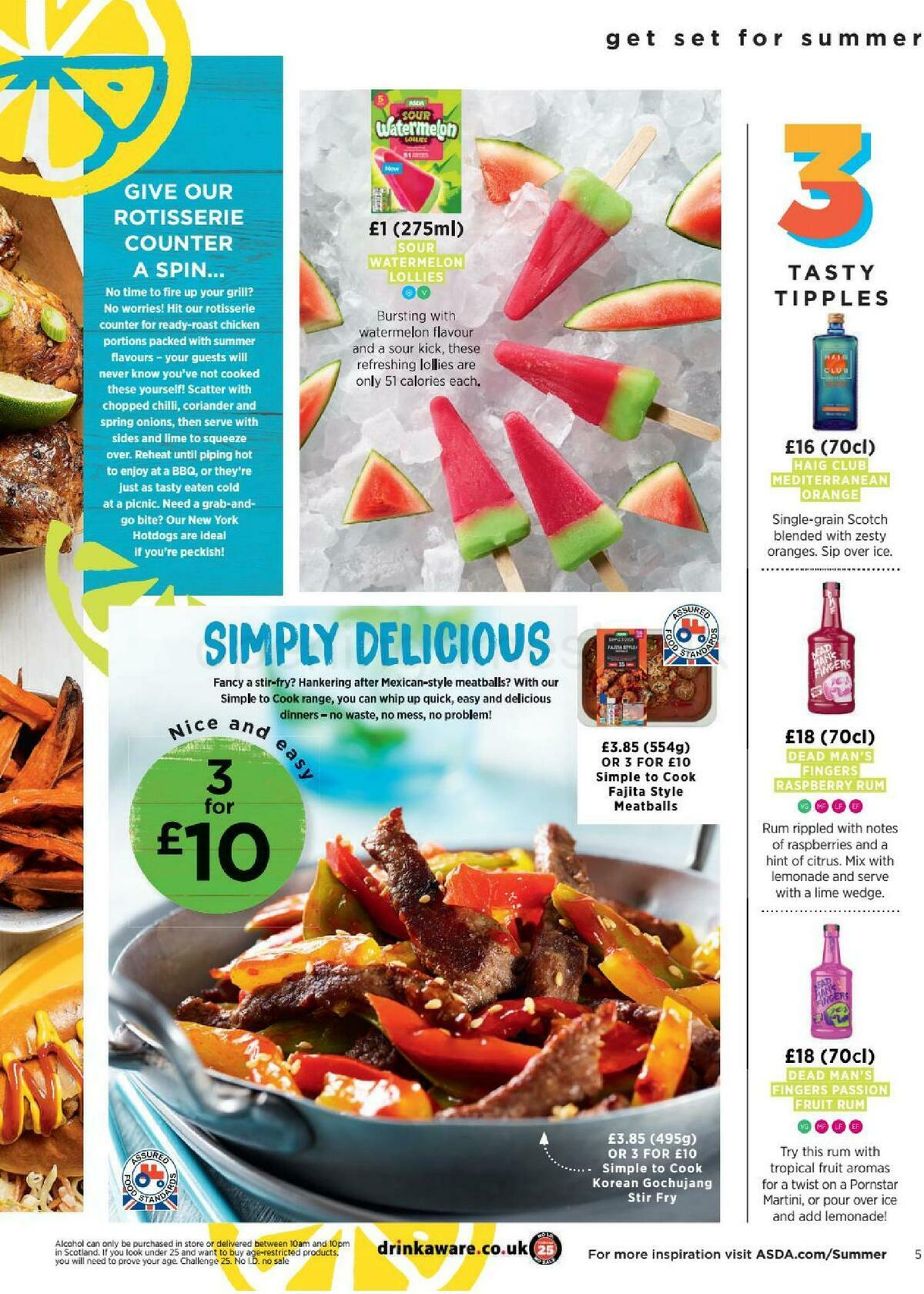 Asda Summer Guide Uk Offers And Special Buys From 24 May Page 5