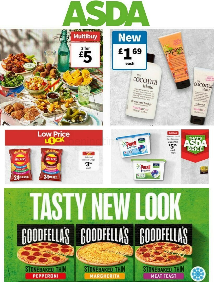 ASDA UK Offers & Special Buys from 25 June