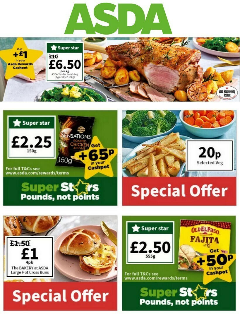 ASDA UK Offers & Special Buys from 7 April