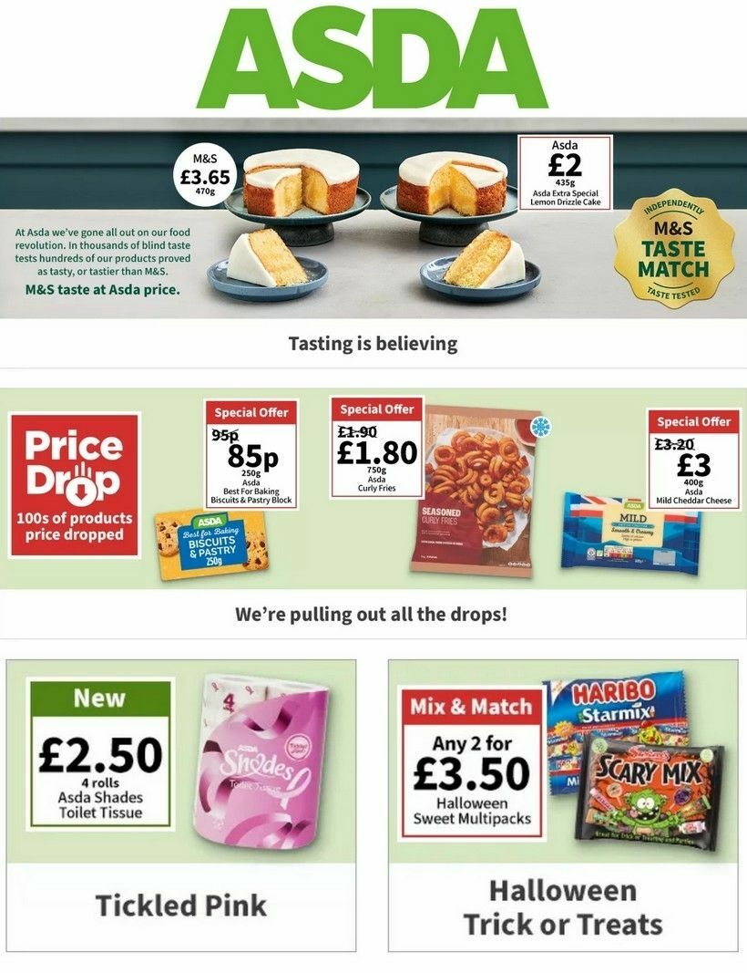 ASDA UK Offers & Special Buys from 29 September