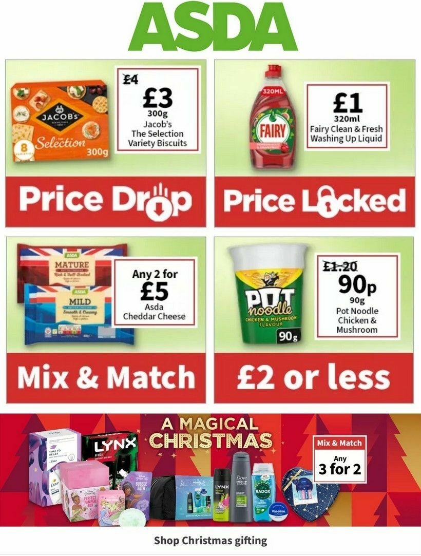 ASDA UK Offers & Special Buys from 1 December