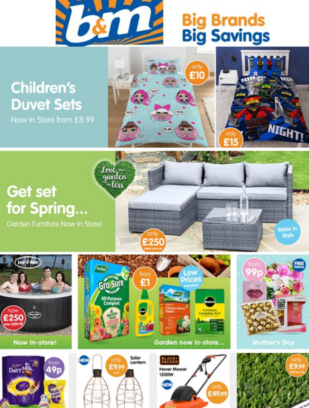 B&M Newsletter & Special Buys from 13 March