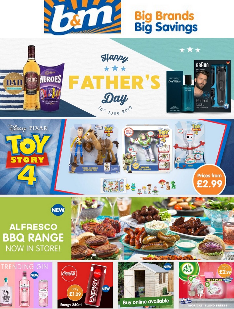 B&M Newsletter & Special Buys from 12 June