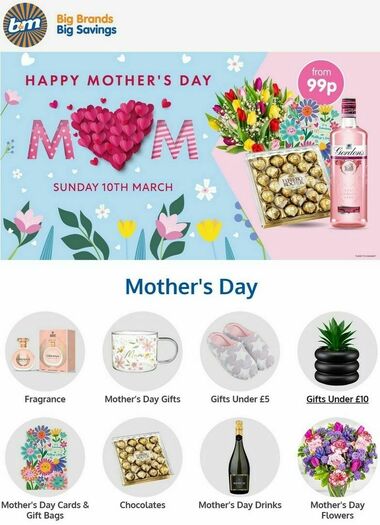 B&M Mother's Day
