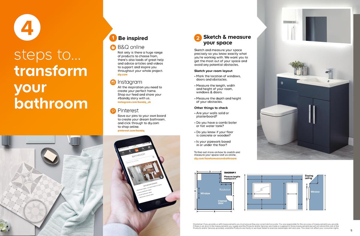 B&Q Bathroom collections Offers & Special Buys from 1 February Page 3