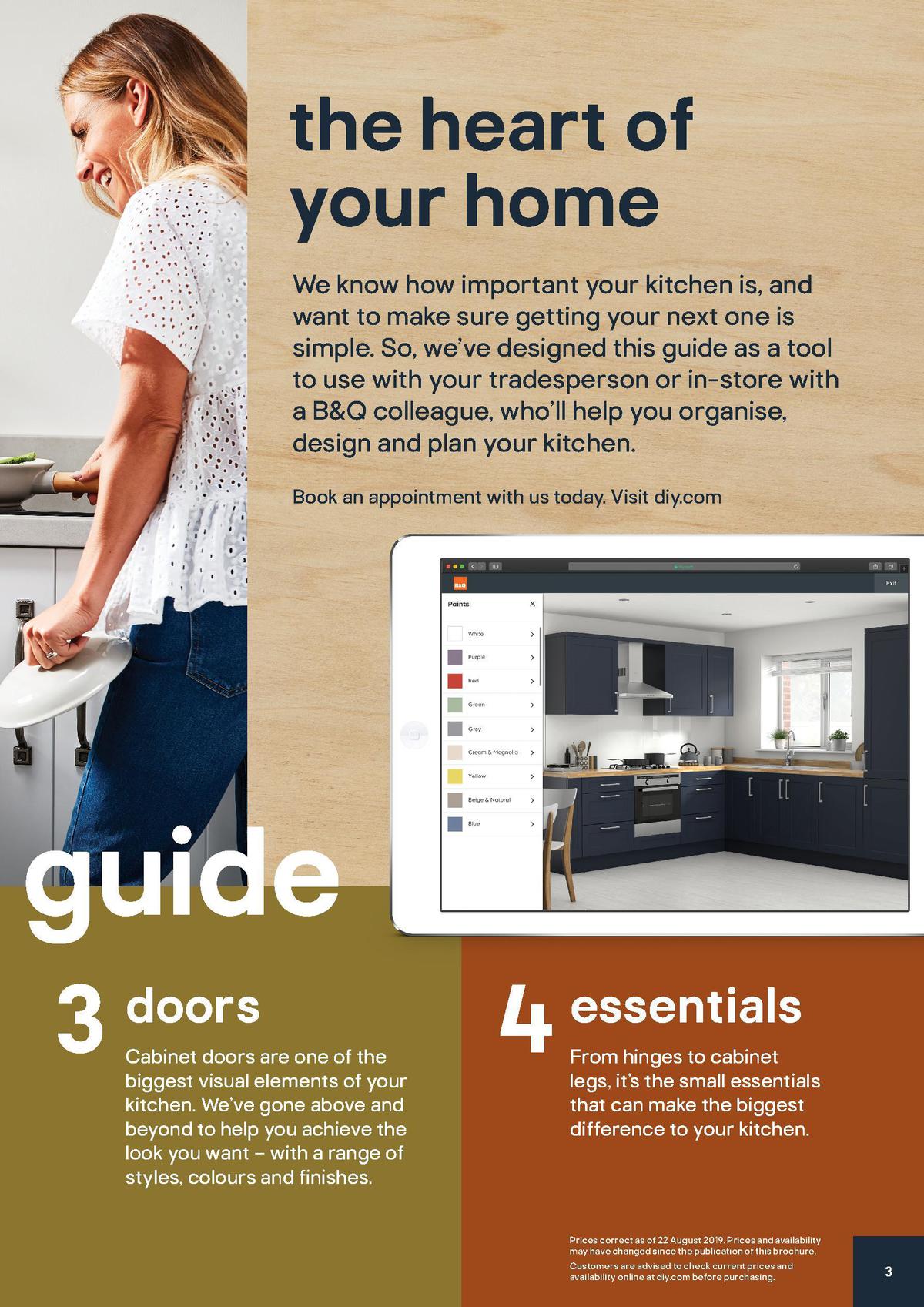 B&Q Kitchens Price Guide Offers & Special Buys from 22 August Page 3