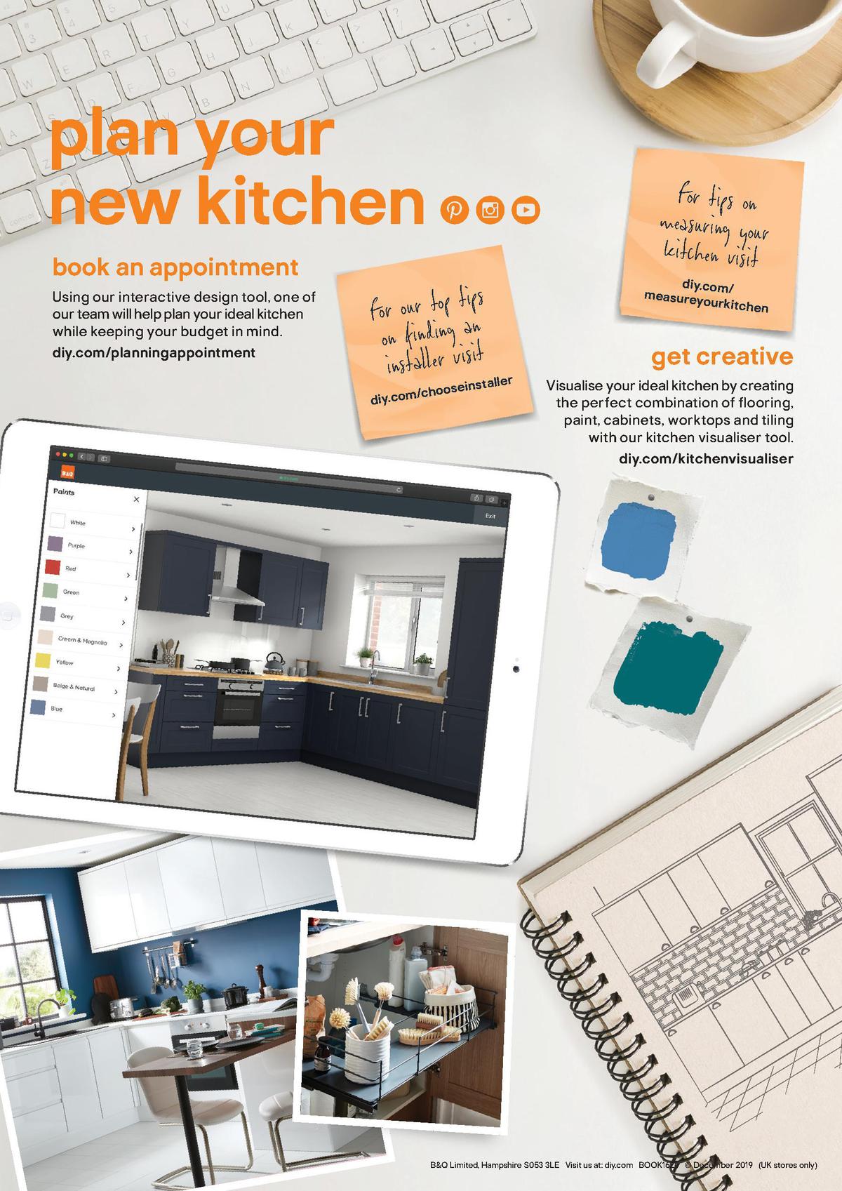 B&Q Kitchen price list Offers & Special Buys from 20 December