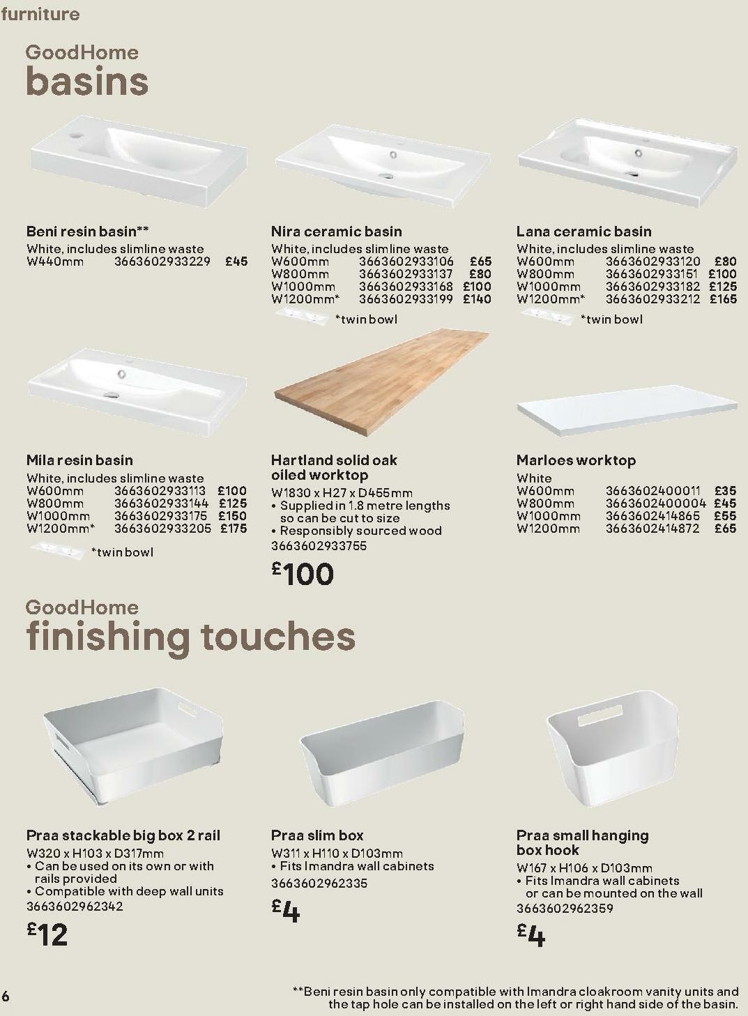 B&Q Bathroom Product Guide Offers & Special Buys from 7 February Page 6