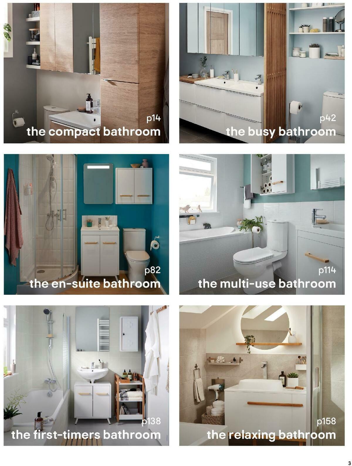 B&Q Bathroom Projects Offers & Special Buys from 7 February Page 3