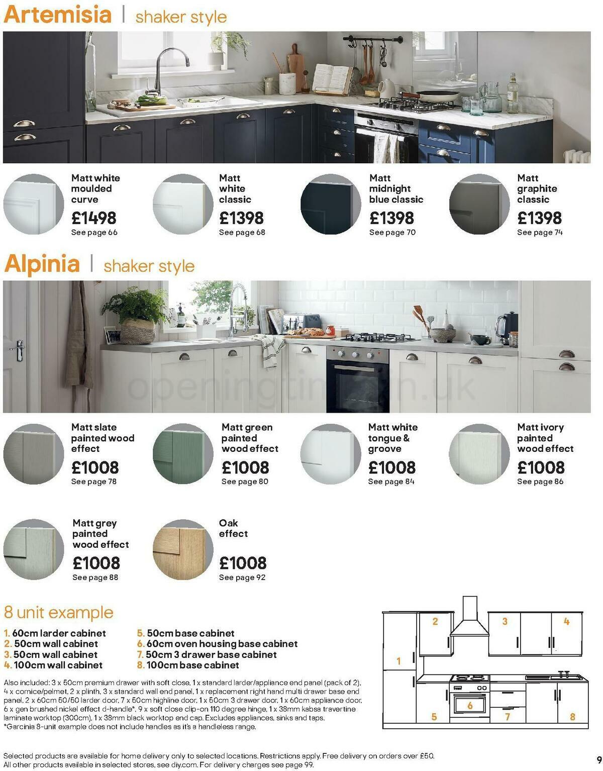 B&Q Kitchens Inspiration Offers & Special Buys from 1 June Page 9